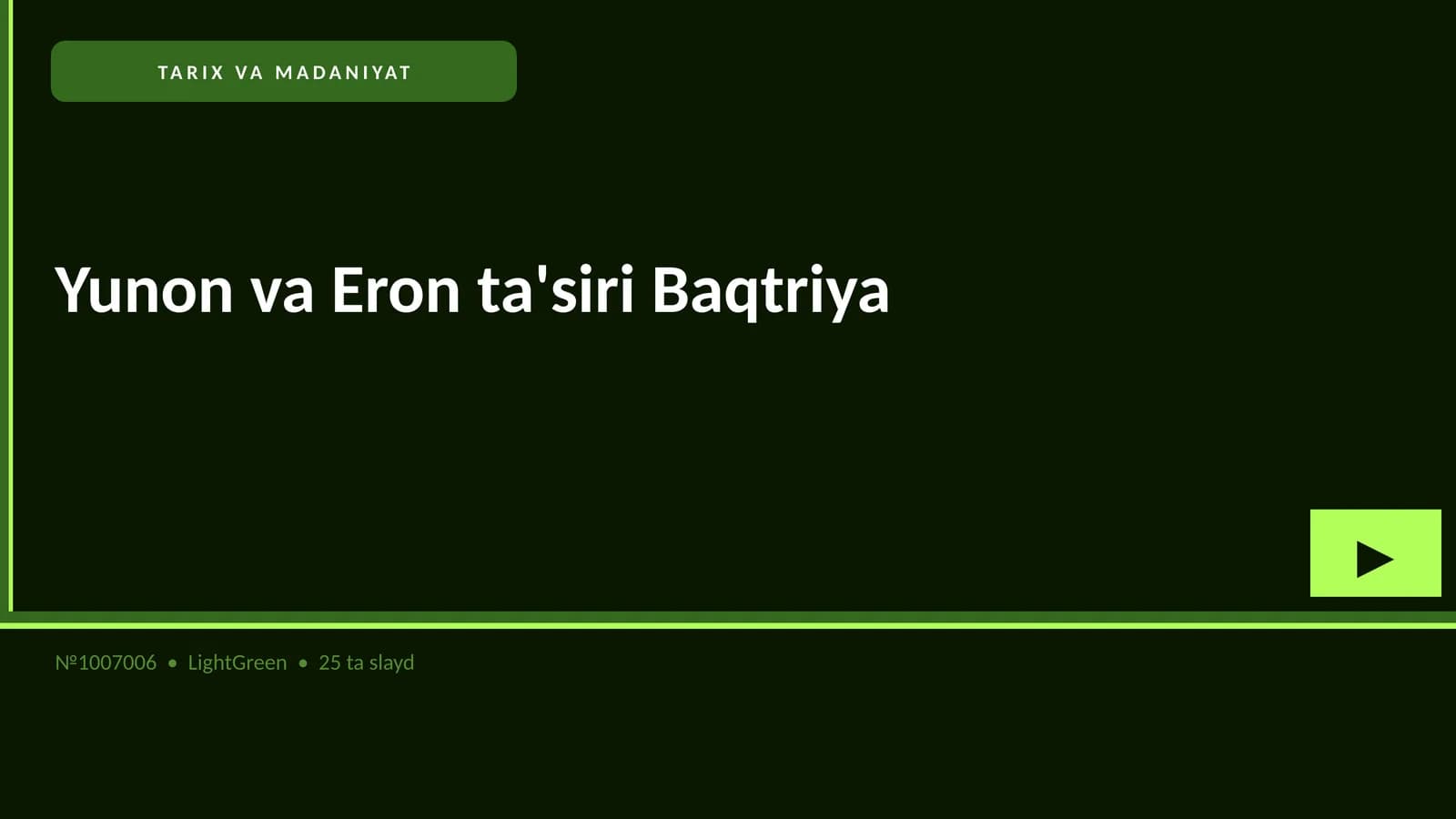 Yunon va Eron ta'siri Baqtriya