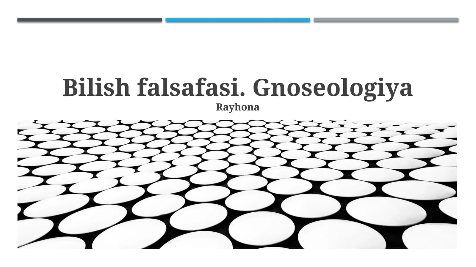 Bilish falsafasi