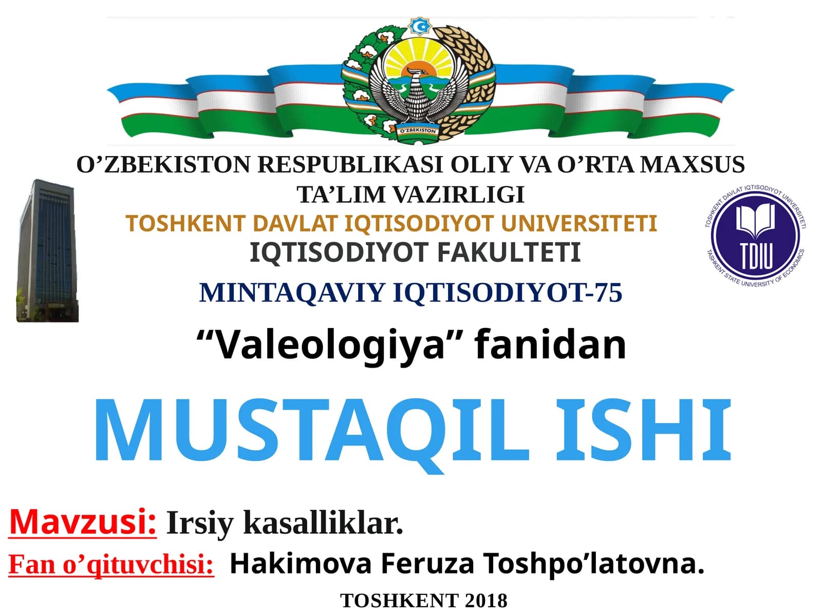 Irsiy kasalliklar