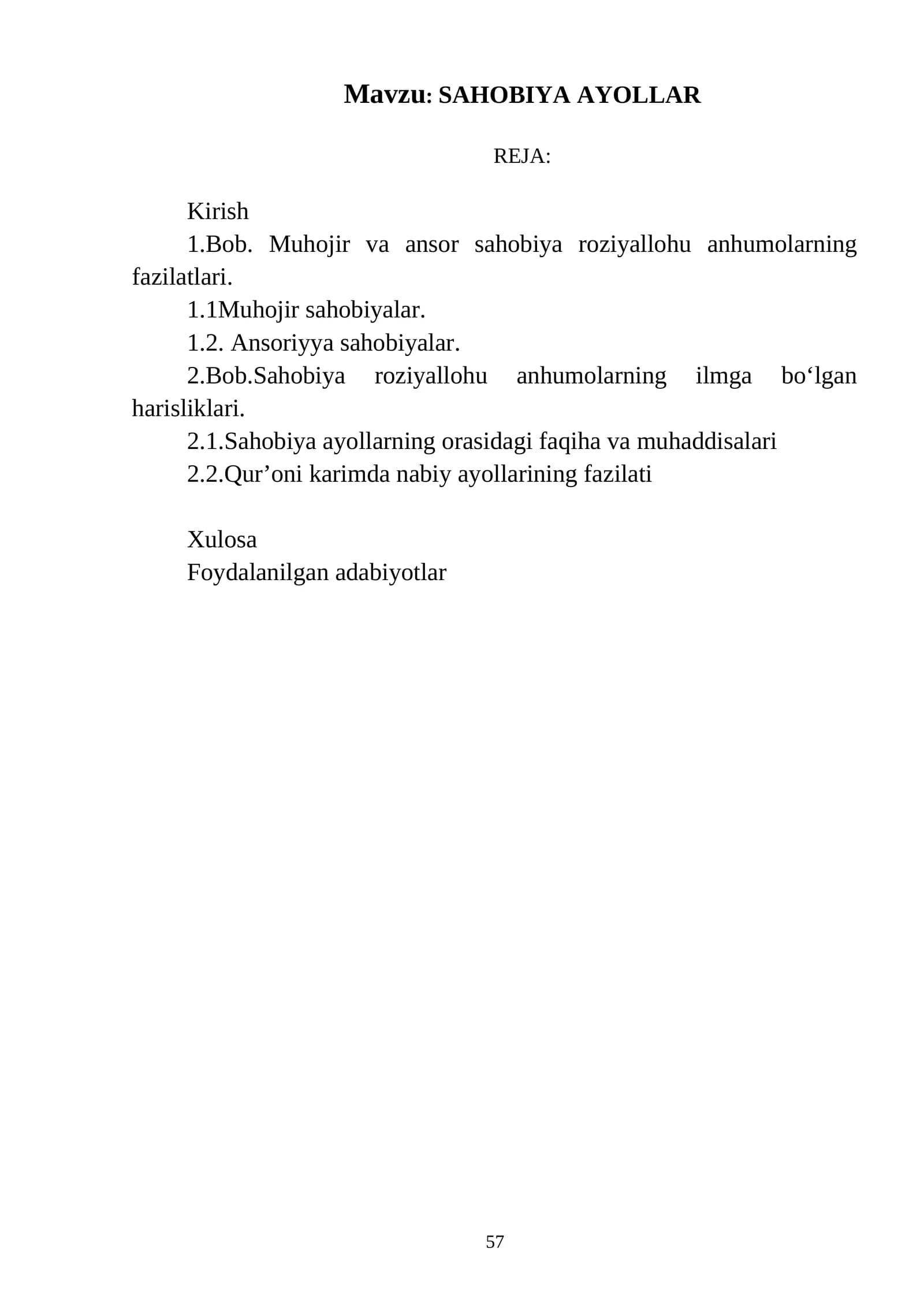 SAHOBIYA AYOLLAR