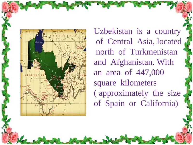 Uzbekistan Geography