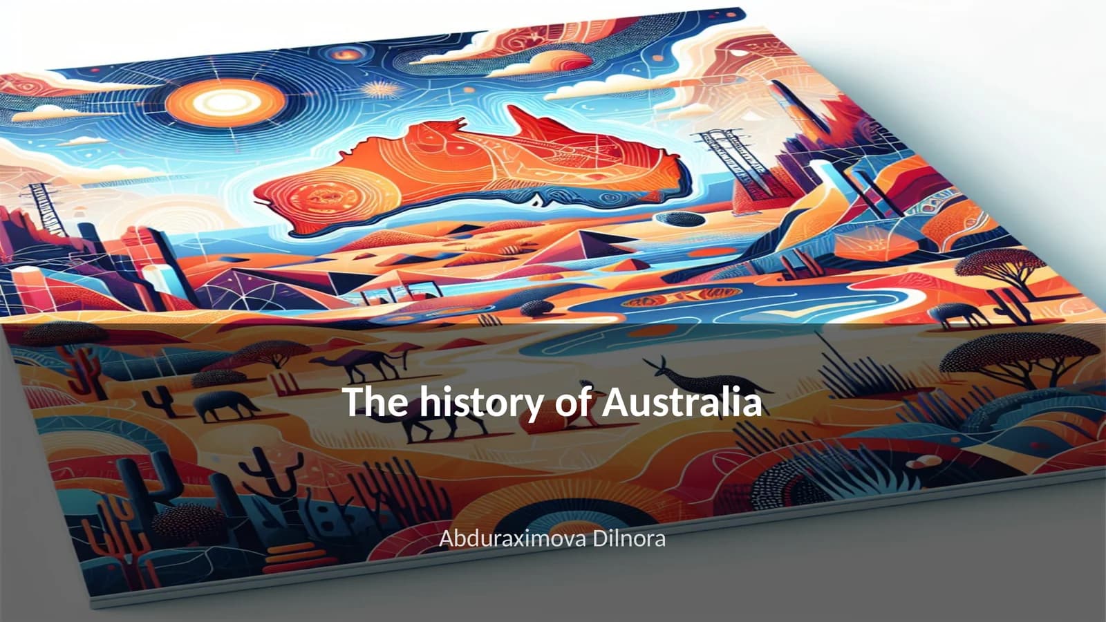 The history of Australia