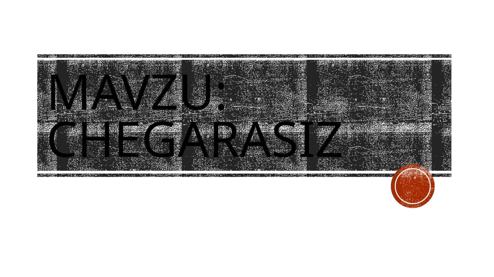 Chegarasiz