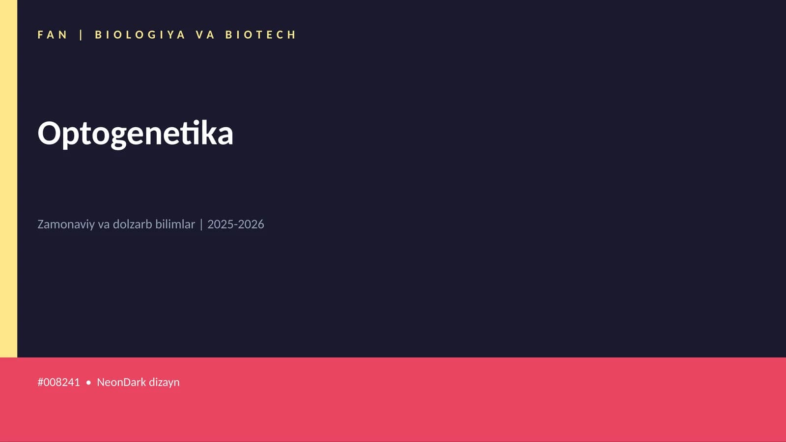 Optogenetika