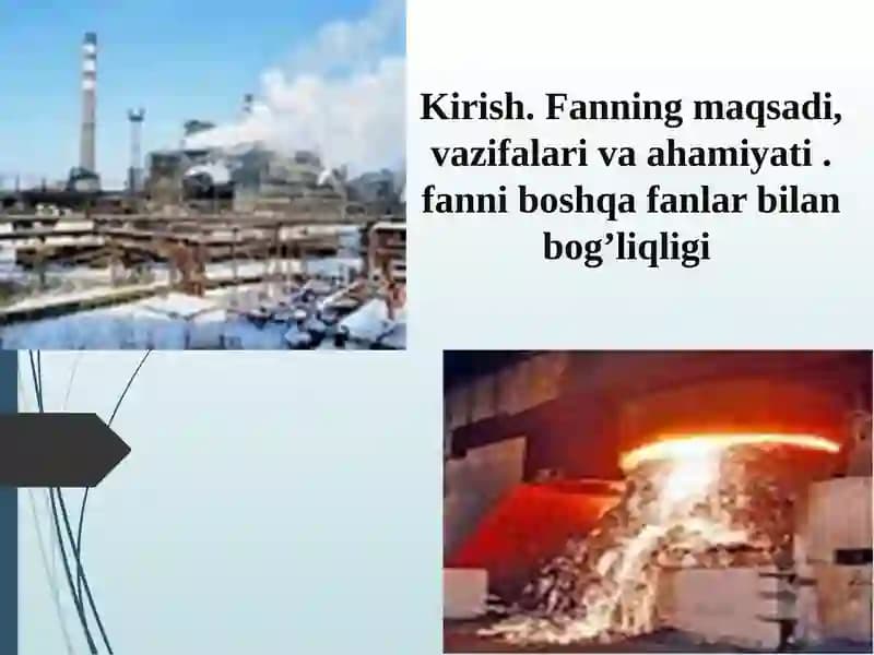 Metallurgiyaga kirish