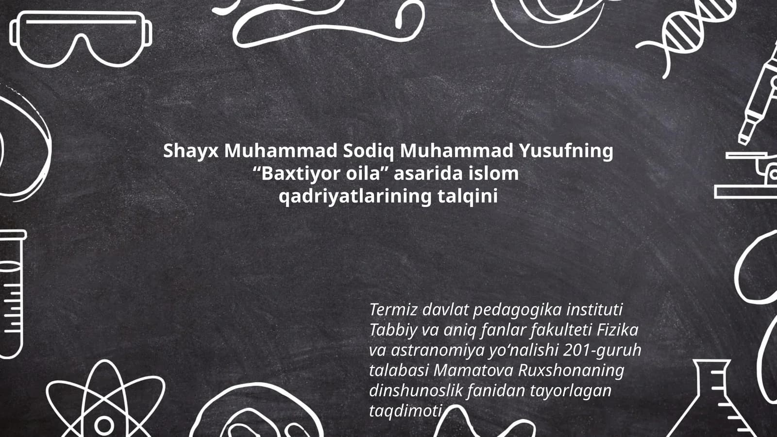 Baxtiyor oila