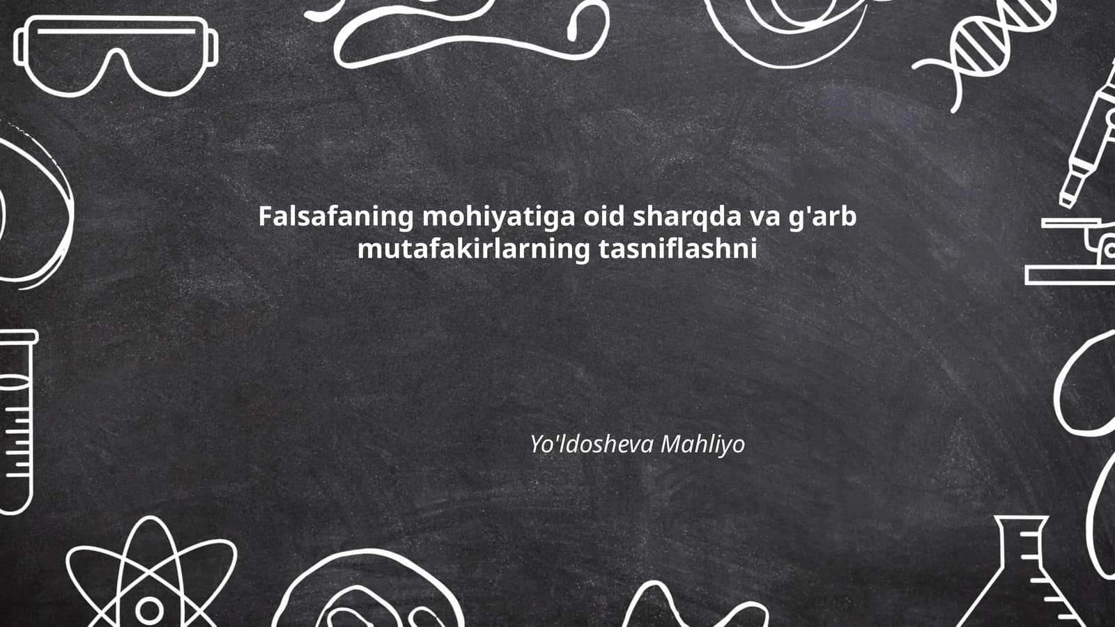 Falsafaning Mohiyati