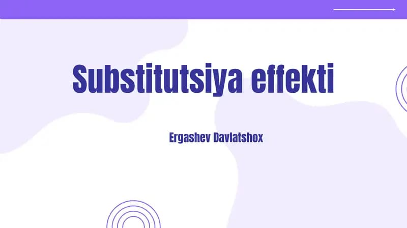 Substitutsiyaeffekti