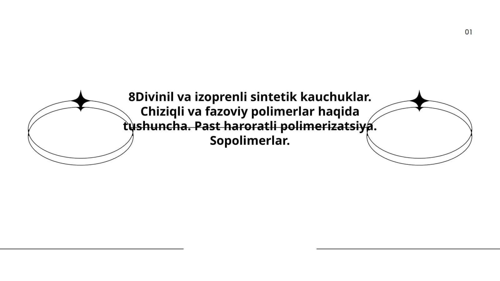 Divinil va izoprenli sintetik kauchuklar