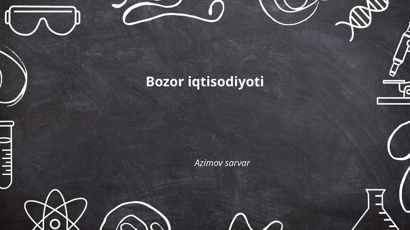 Bozor iqtisodiyoti