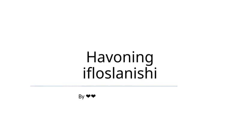 Okean ifloslanishi