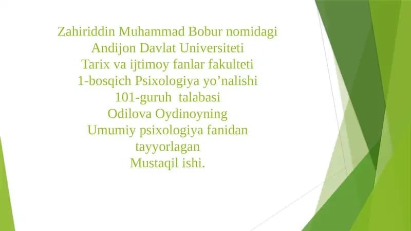 Xotirani pasayishidagi muammolar