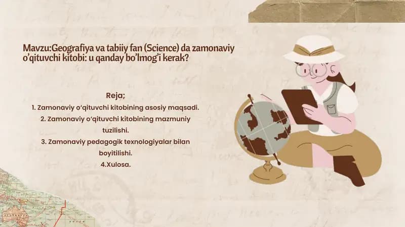 Zamonaviy o‘qituvchi kitobi: Geografiya va tabiiy fan