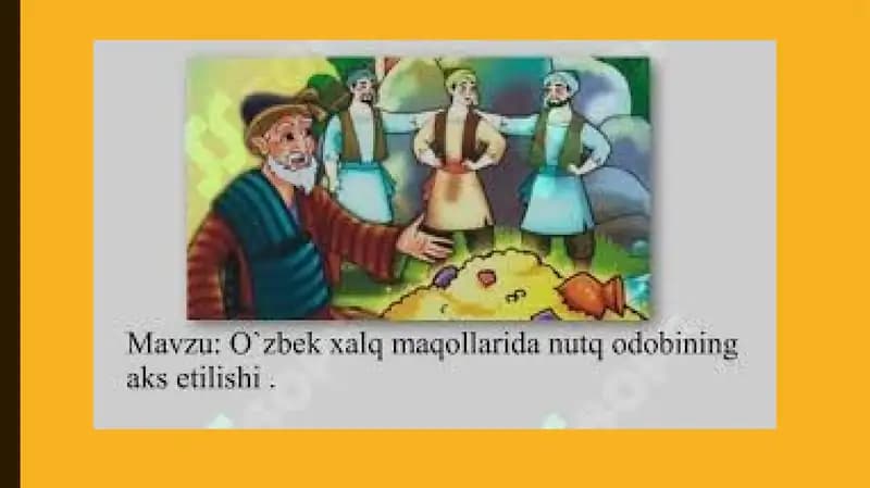 MAQOLLAR VA ULARNING TARBIYAVIY AHAMIYATI
