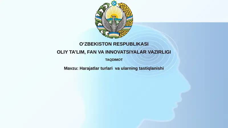 Harajatlarni tartibga solish