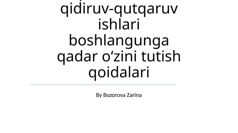 Xavfsizlikni ta'minlash