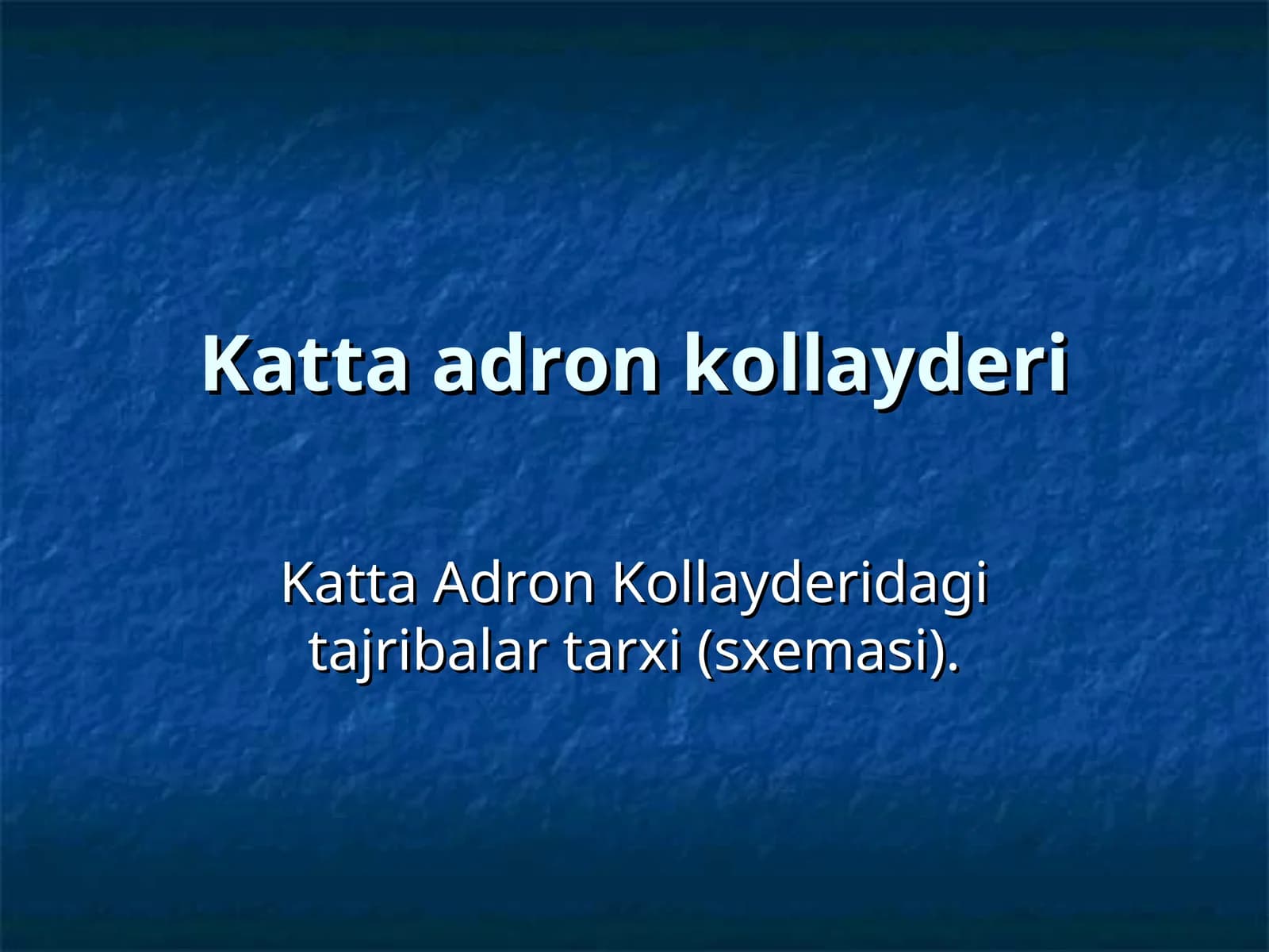 Katta adron kollayderi