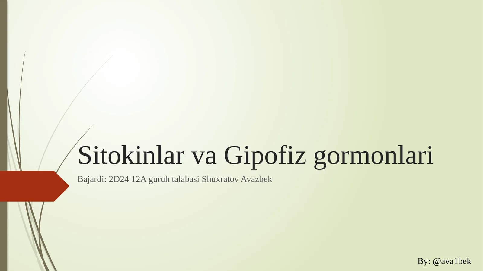 SitokinlarvaGipofizgormonlari