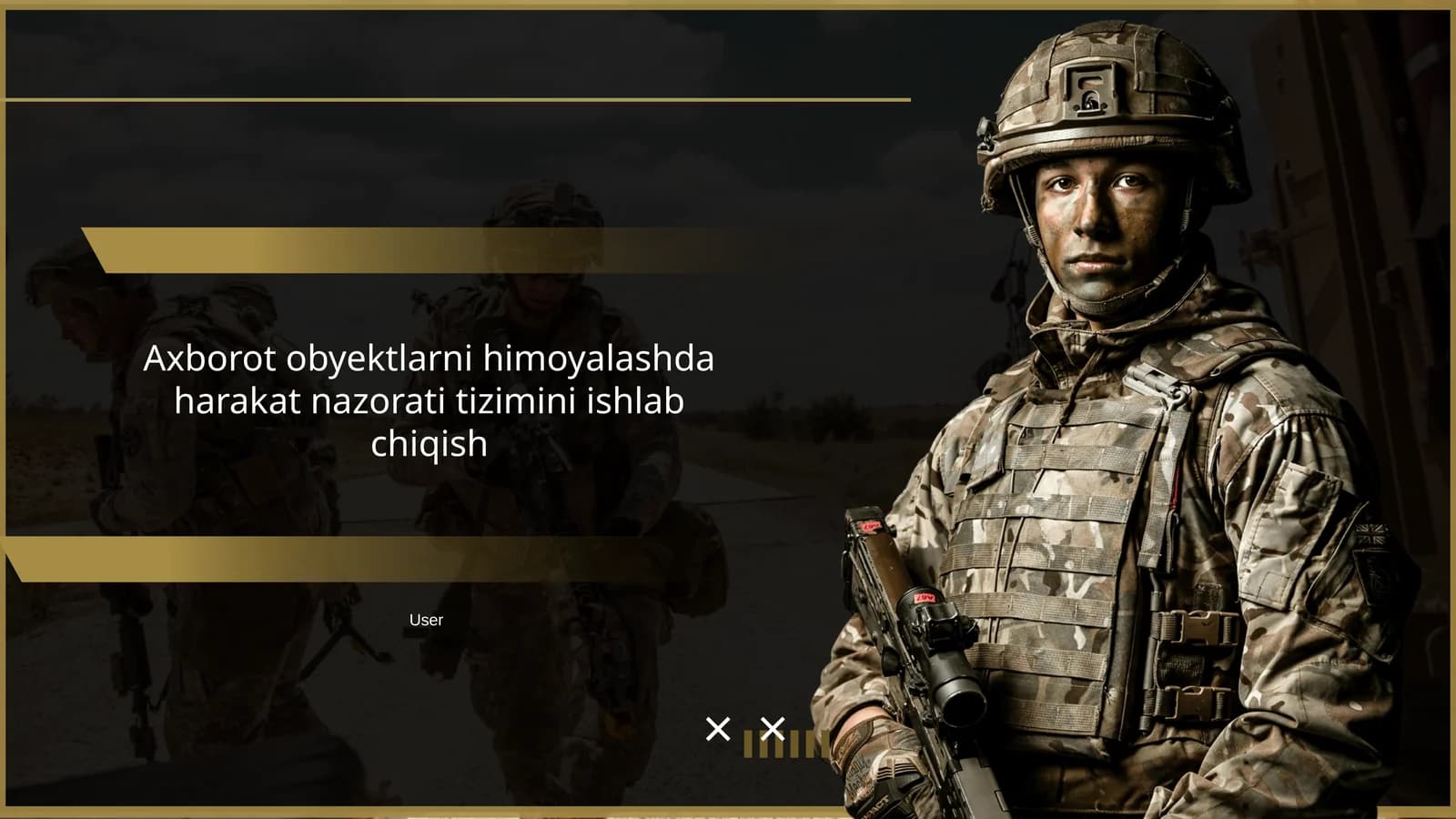 Axborot obyektlarni himoyalashda harakat nazorati tizimini ishlab chiqish