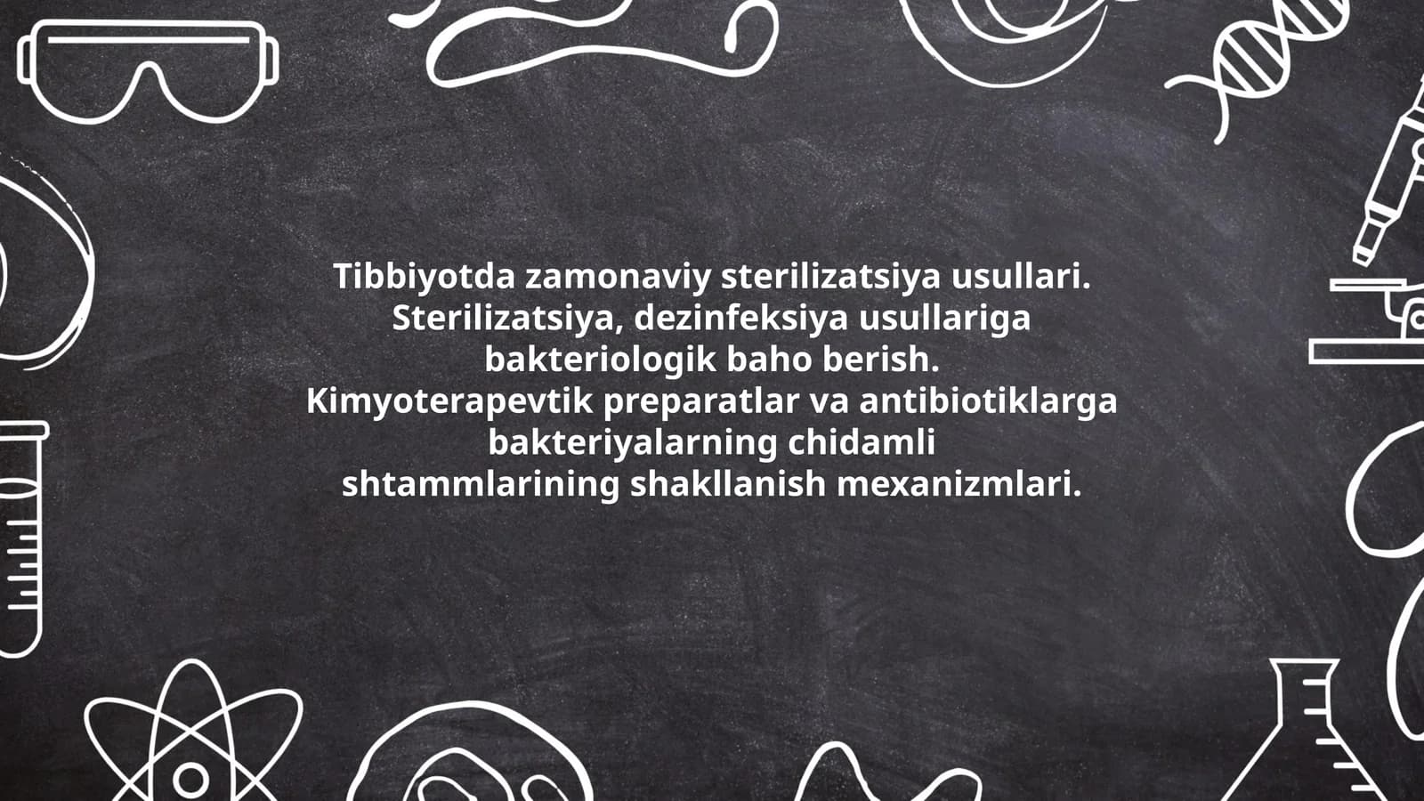 Zamonaviy sterilizatsiya usullari