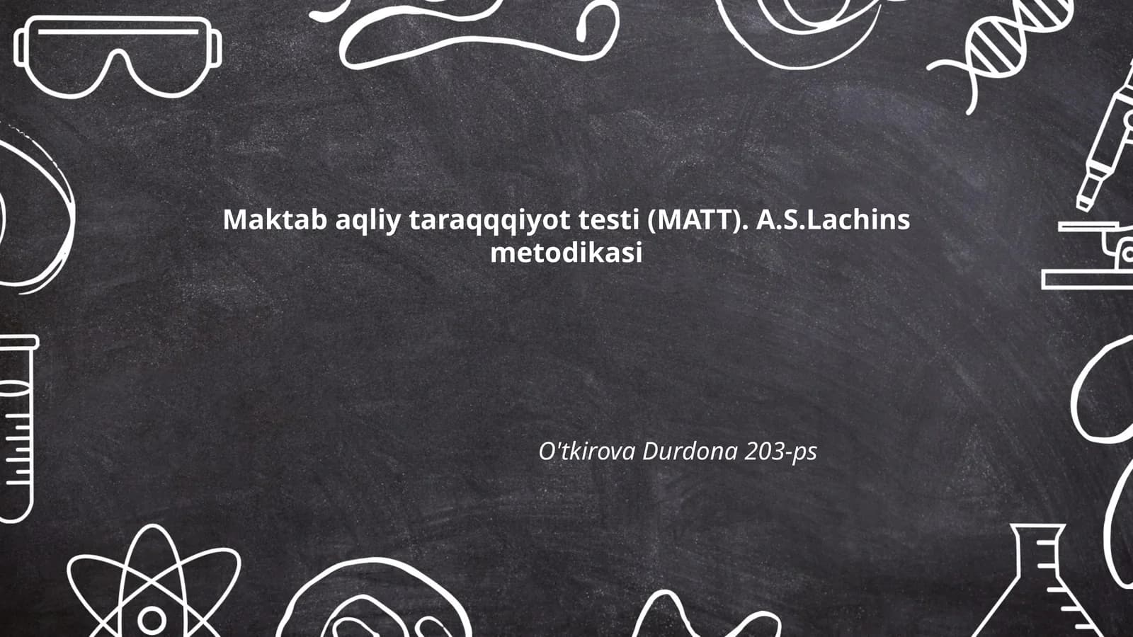 Aqliy Rivojlanish Bosqichlari
