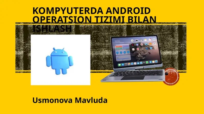 Android operatsion tizimi