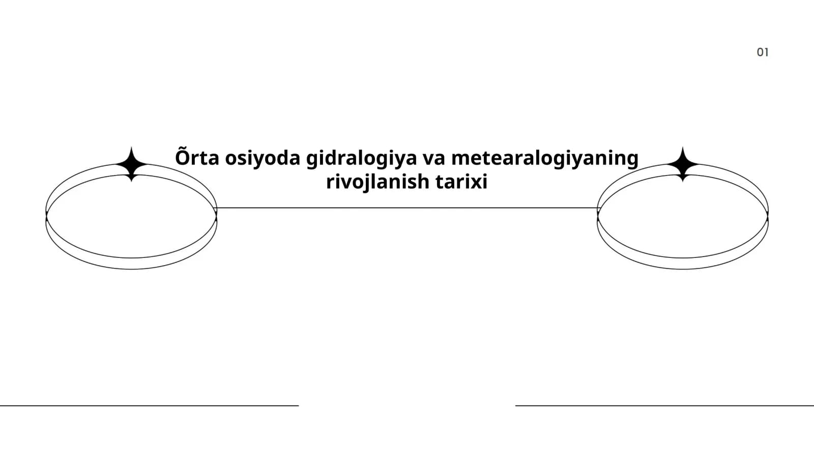 Õrta osiyoda gidralogiya va metearalogiyaning rivojlanish tarixi