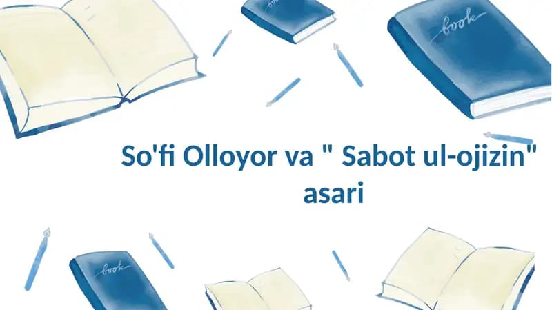 Sofi Ollayor va Sabotul-ojizin