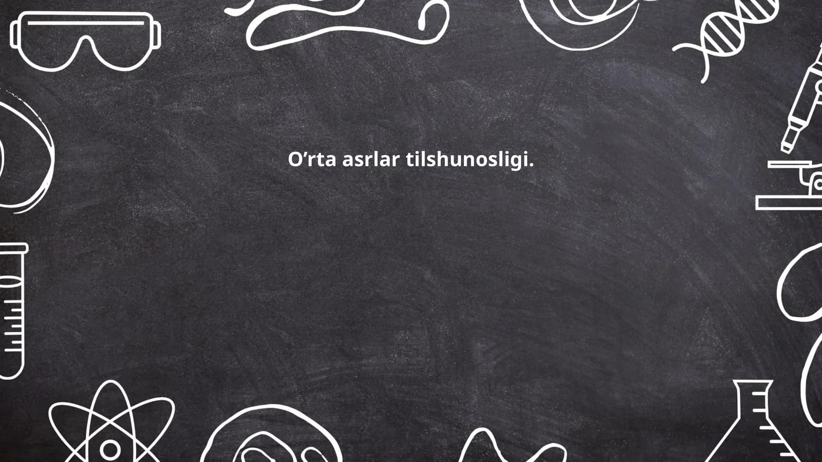 O‘rta asrlar tilshunosligi