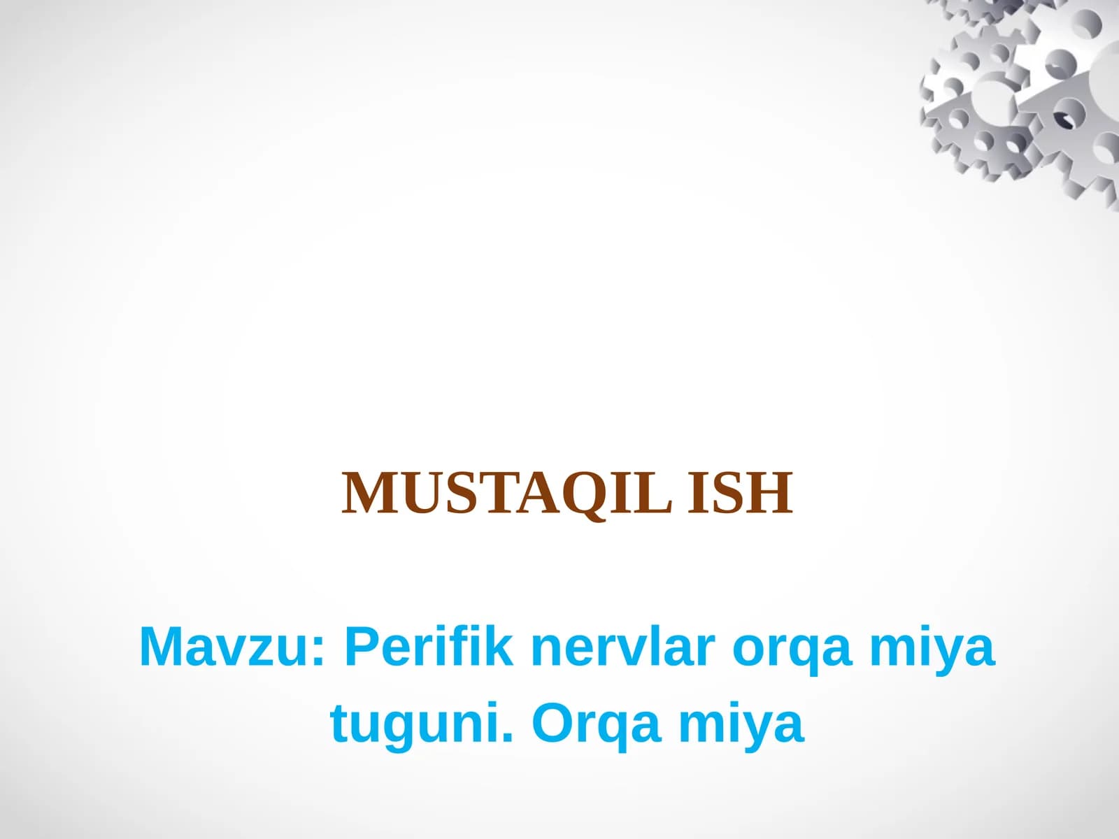 MUSTAQIL ISH