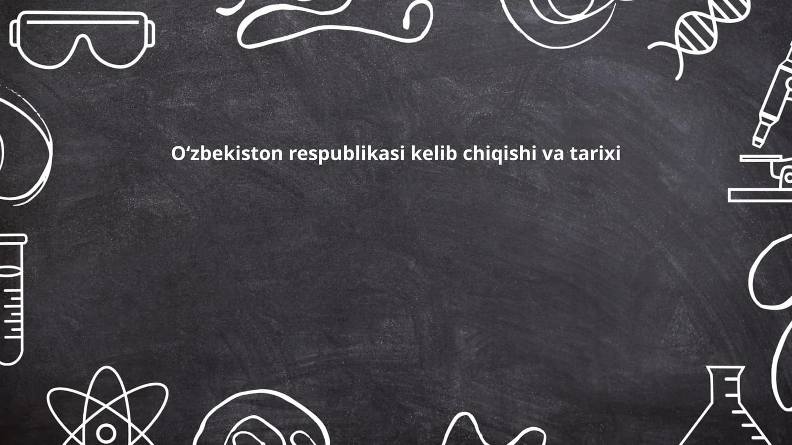 Oʻzbekiston respublikasi kelib chiqishi va tarixi