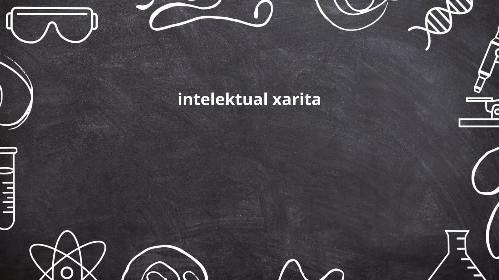 Intellektual xarita