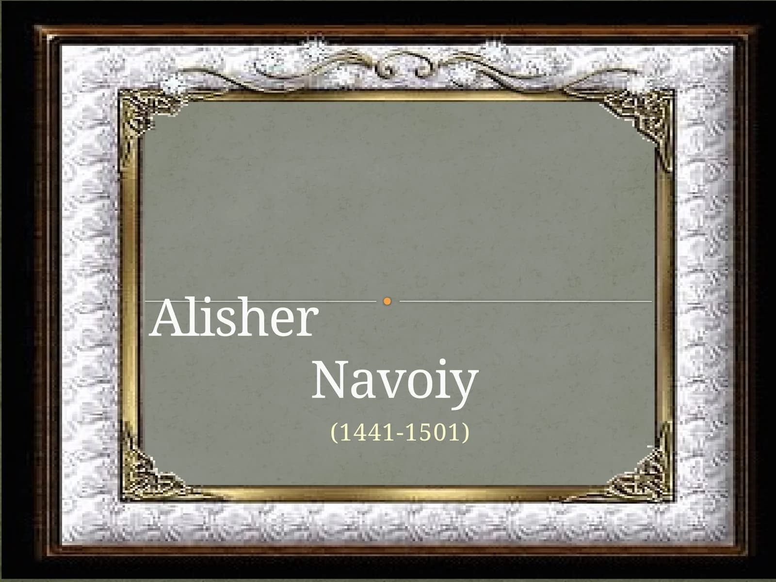 Alisher Navoiy