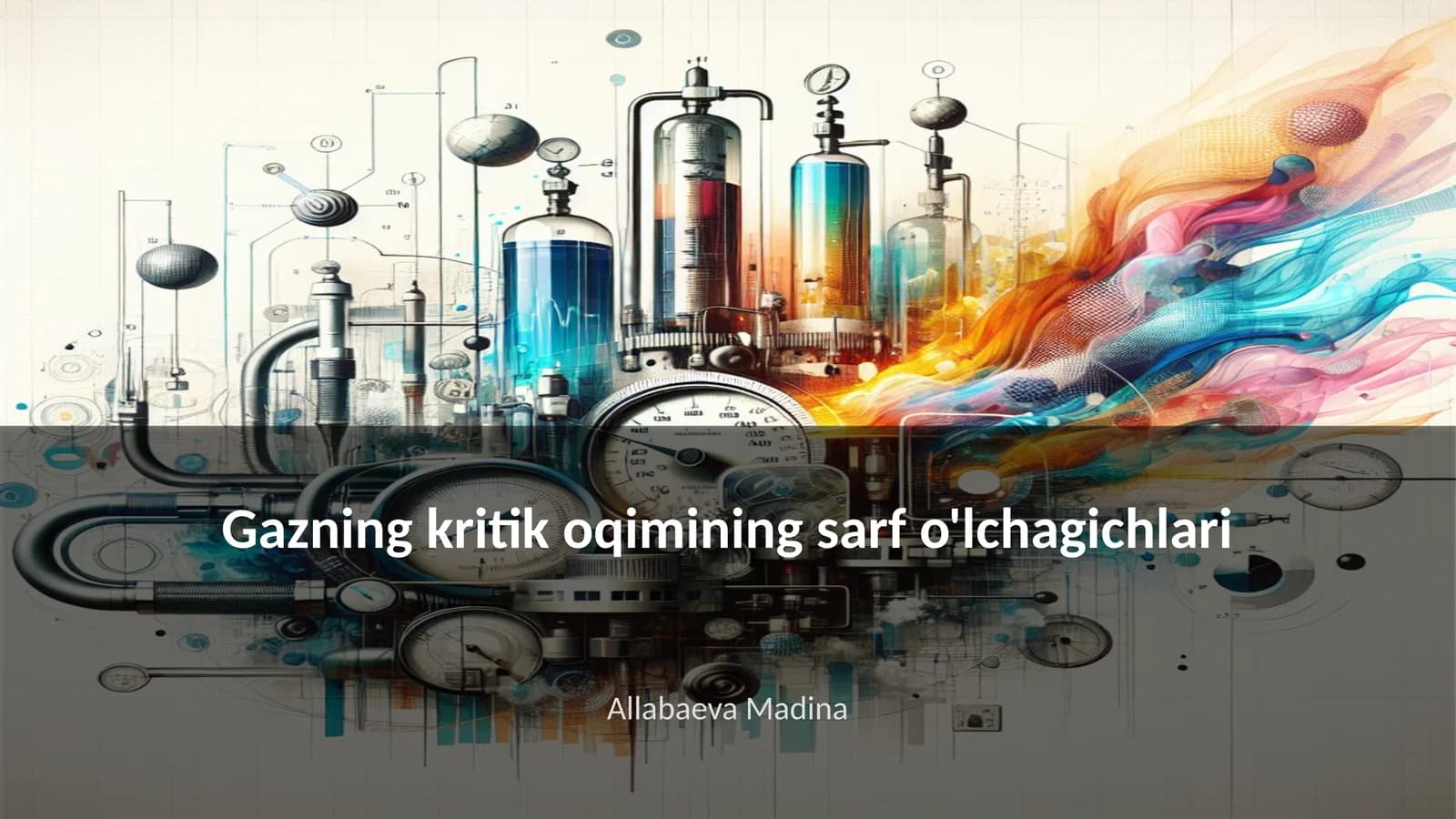 Gazning kritik oqimining sarf o'lchagichlari