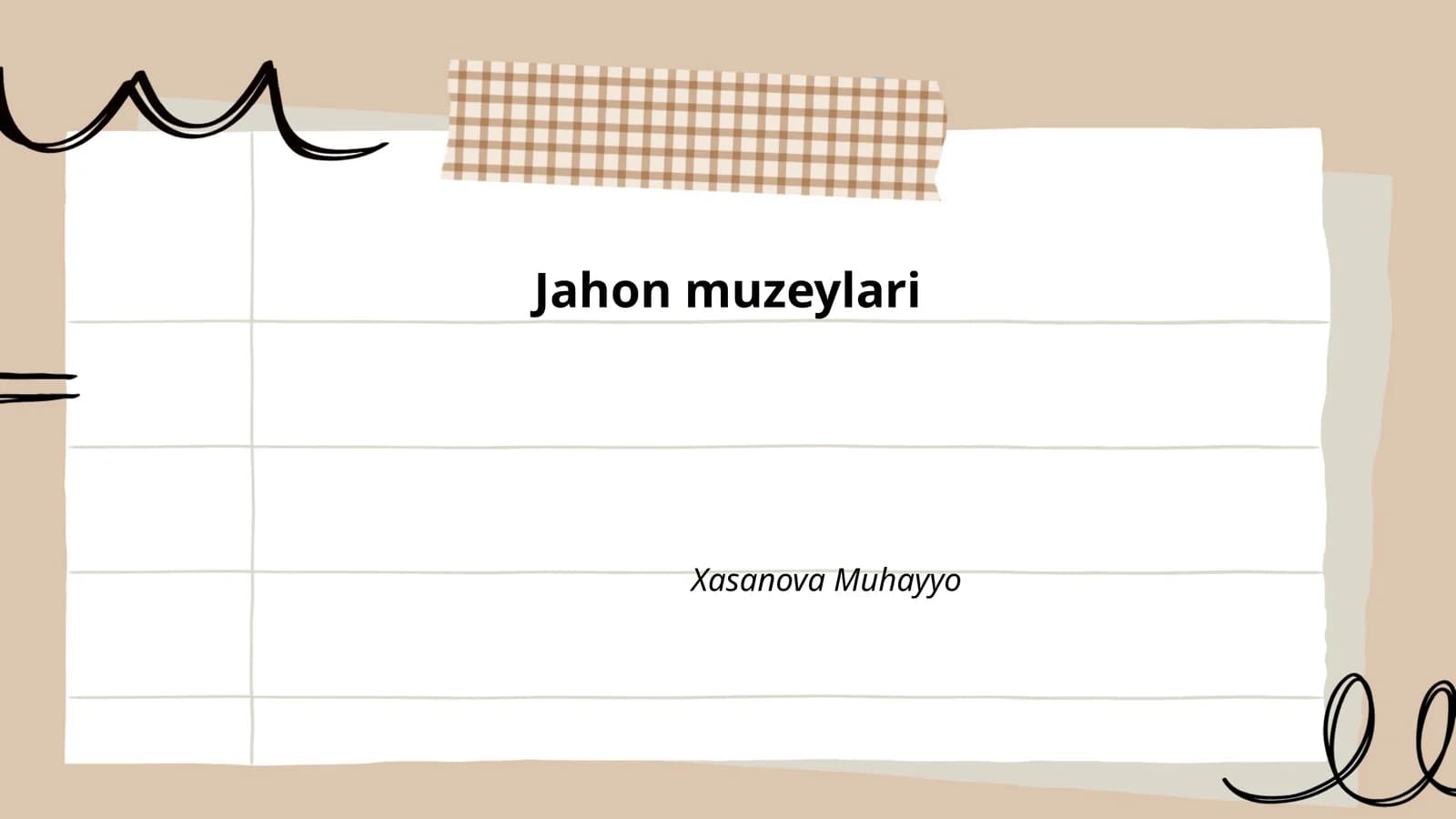 Jahon muzeylari tarixi