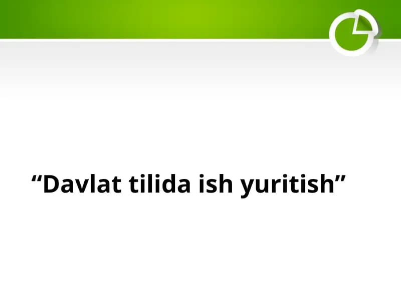 Grant loyihasi hujjatlari