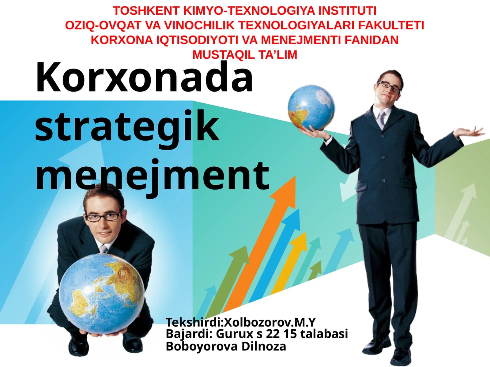 Korxonada strategik menejment