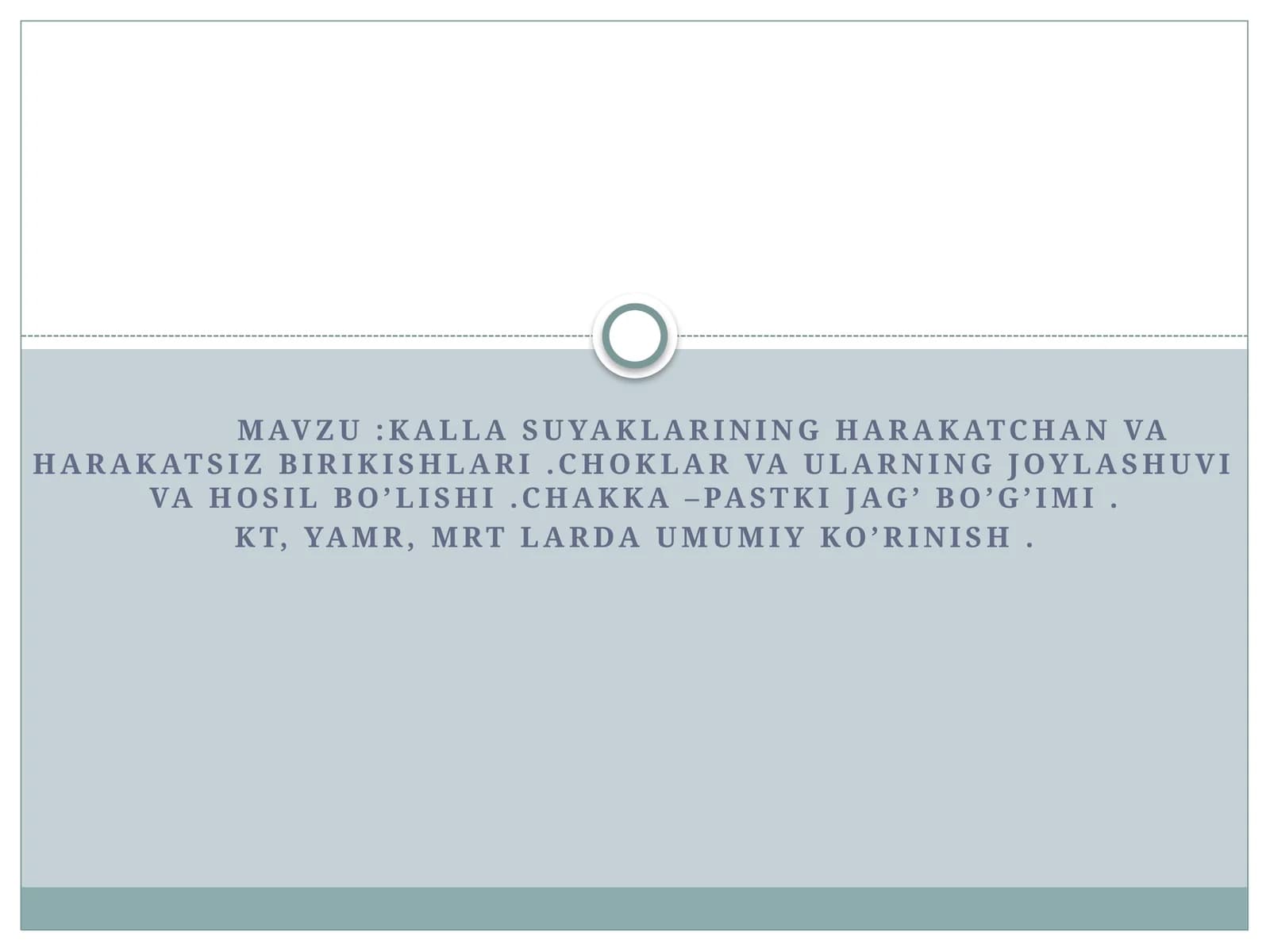 Kallasuyaklariningharakatchanvaharakatsizbirikishlari