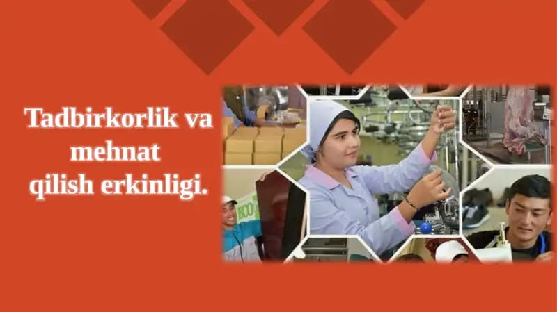 Tadbirkorlik va mehnat