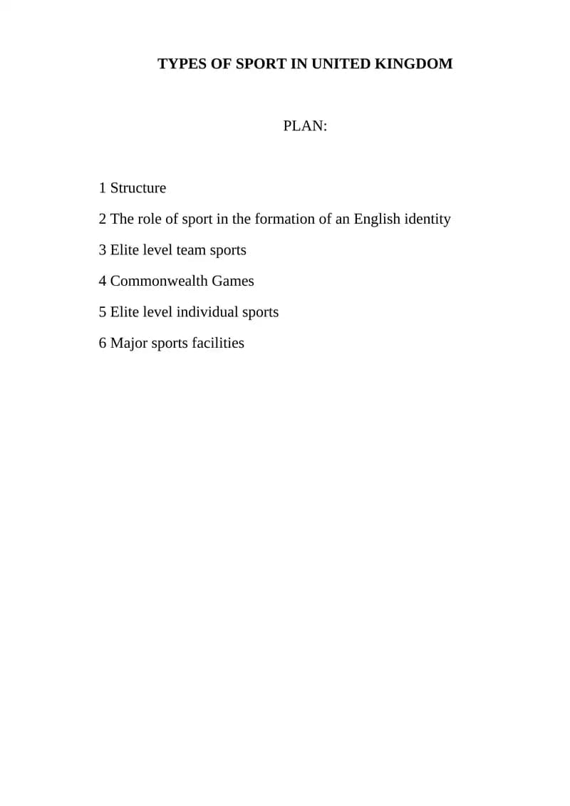 Sport in England