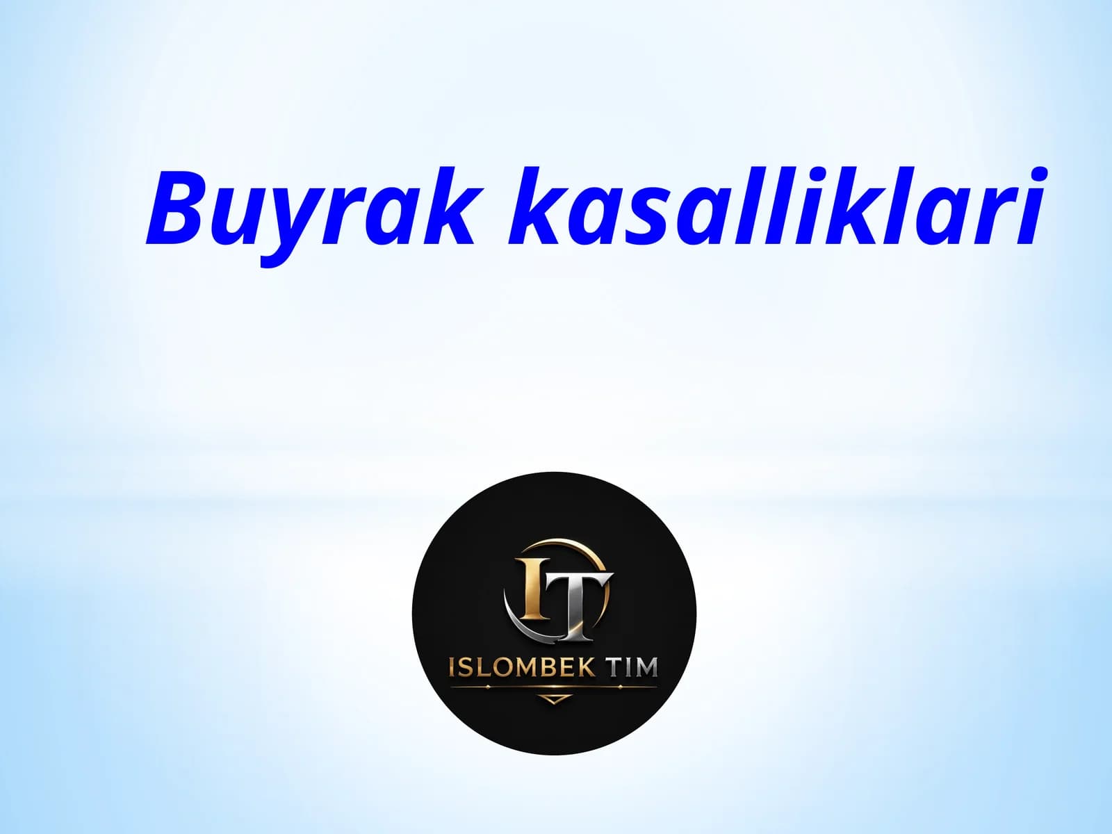 Buyrak kasalliklari
