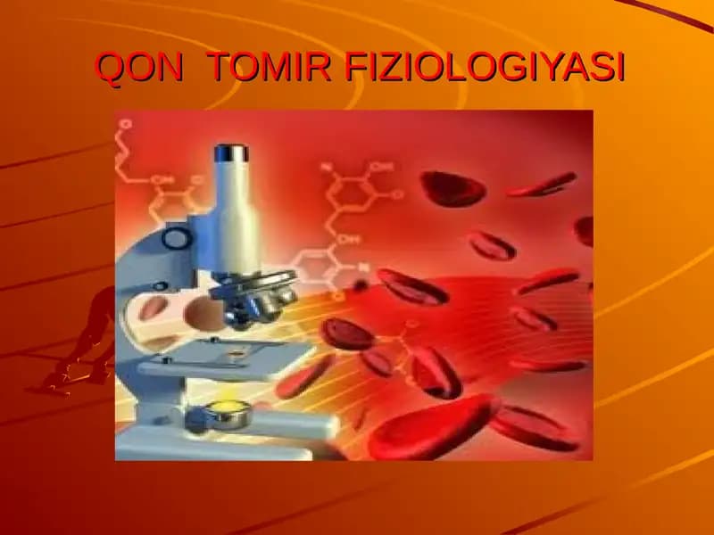 QON TOMIR FIZIOLOGIYASI