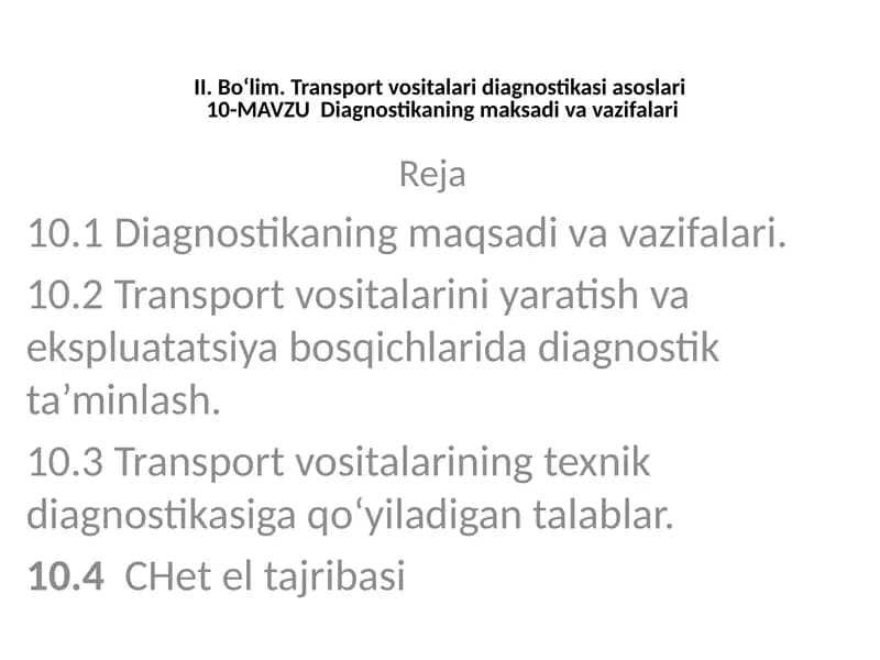 Diagnostika