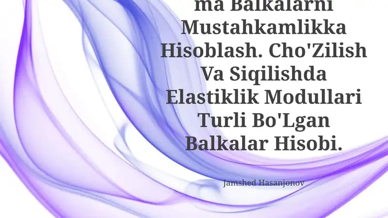 Egilish Deformatsiyasi