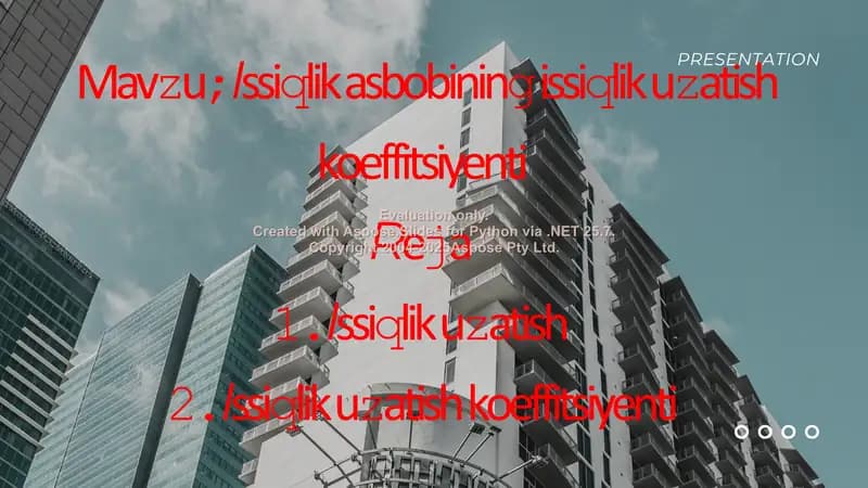 Issiqlik uzatuvchi asboblar