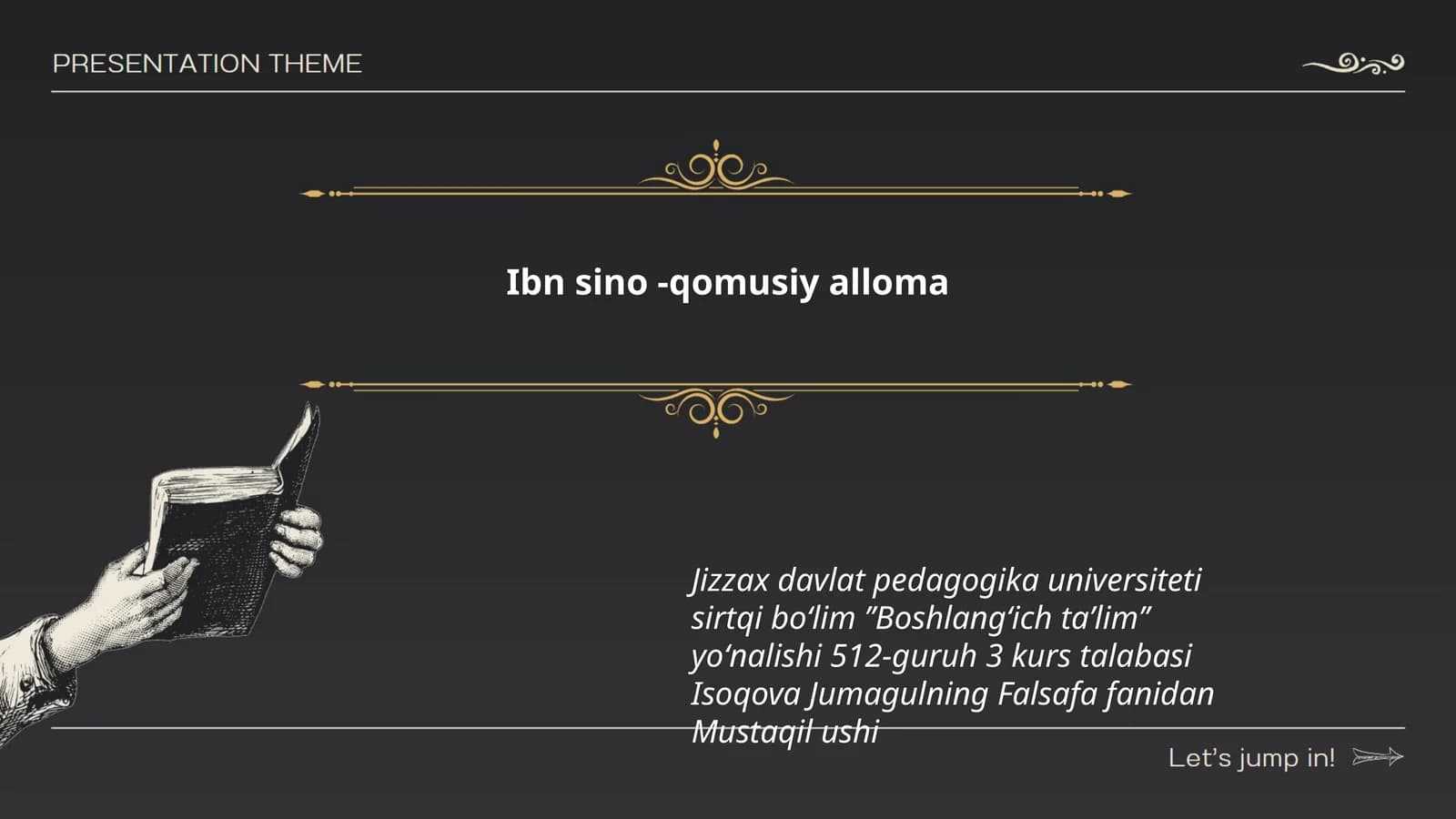 Ibn Sino - Qomusiy Alloma