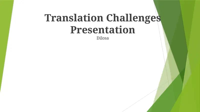 Linguistic Complexity Presentation