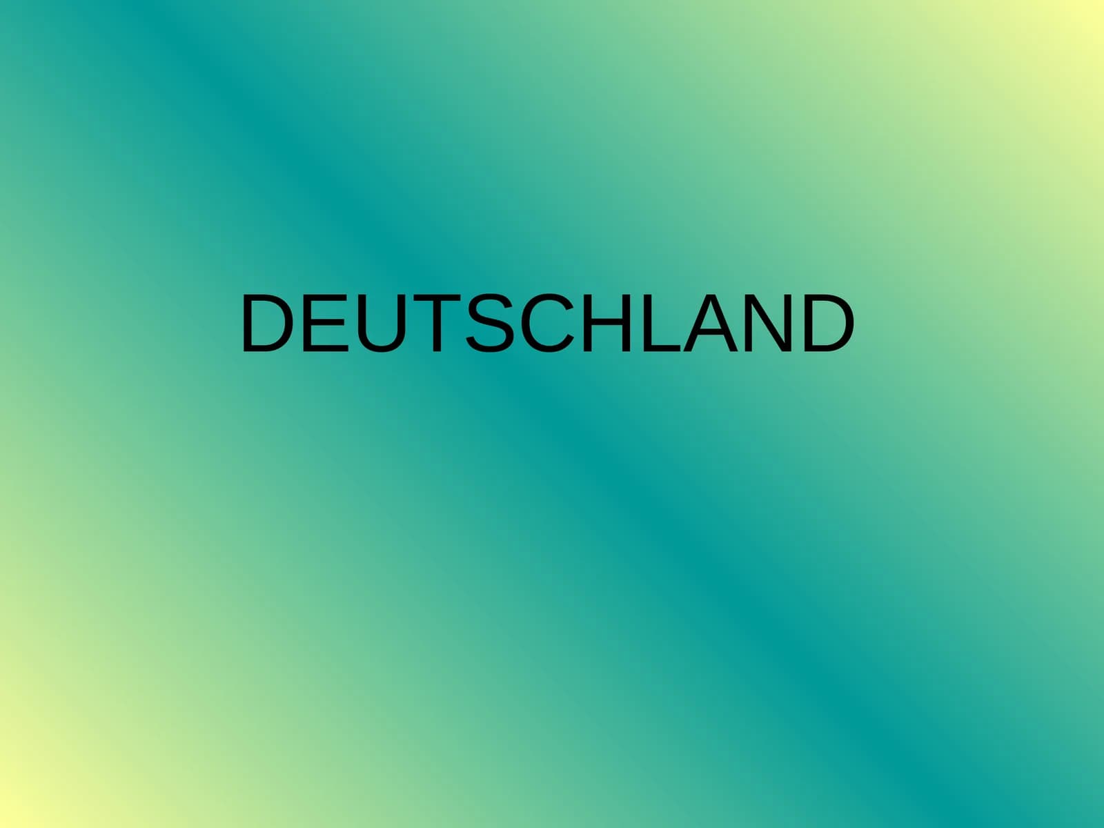 DEUTSCHLAND