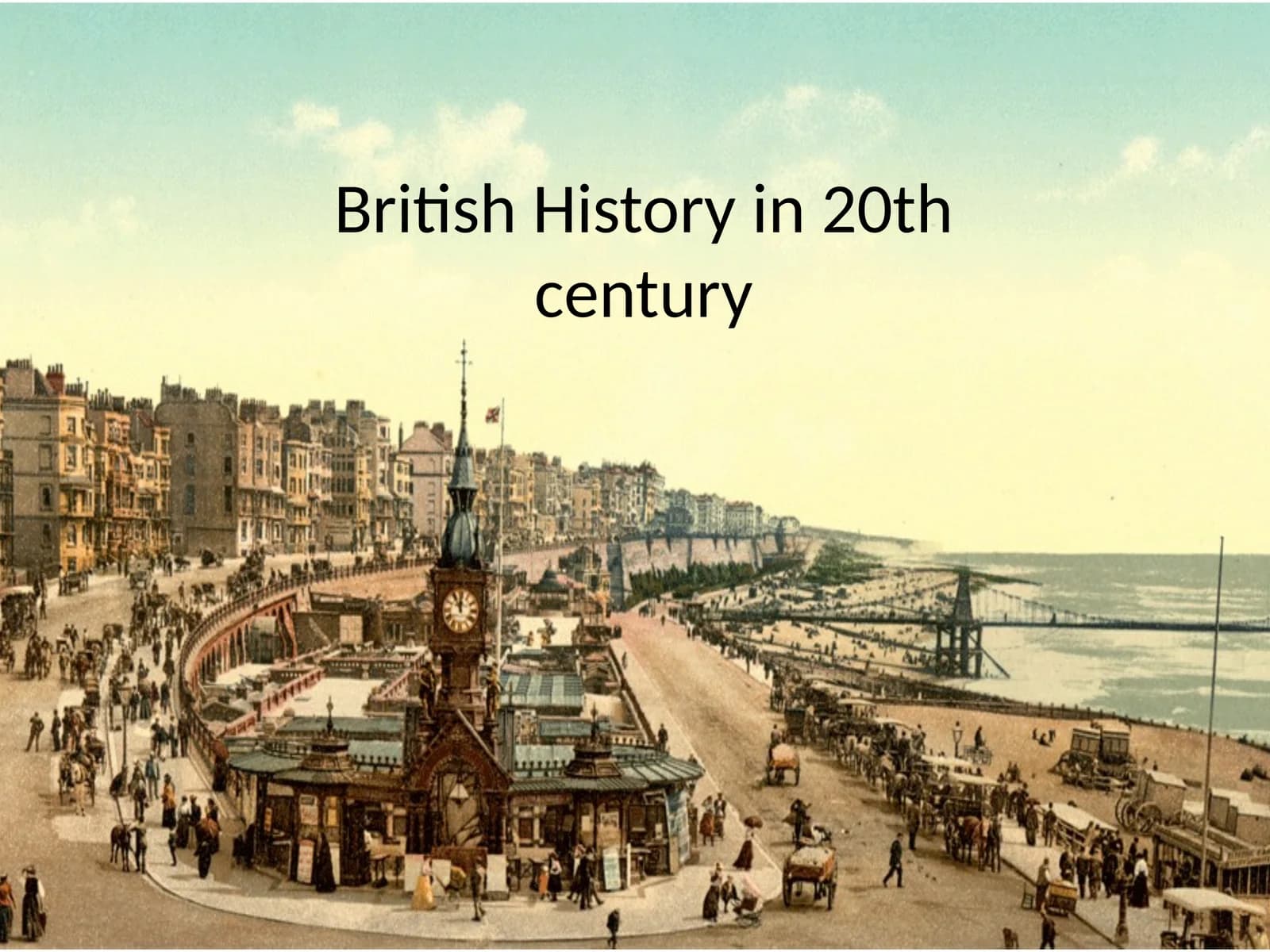 British History in 20th century
