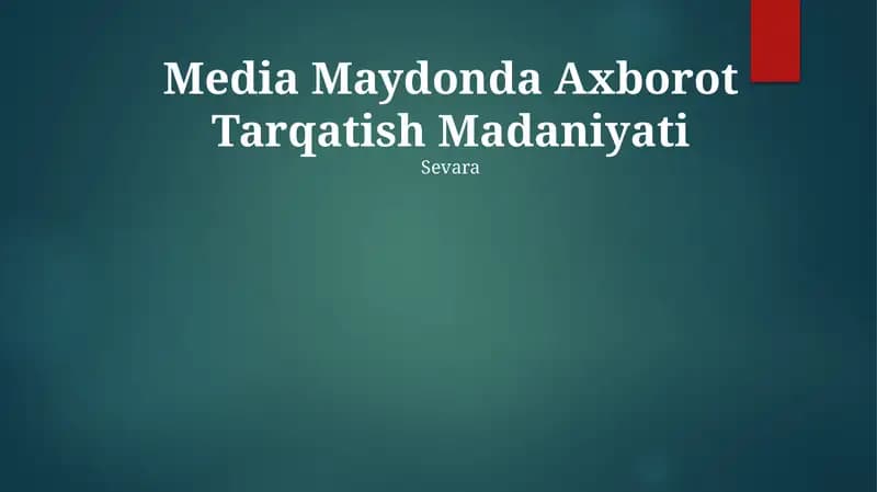 Axborot tarqatish evolyutsiyasi